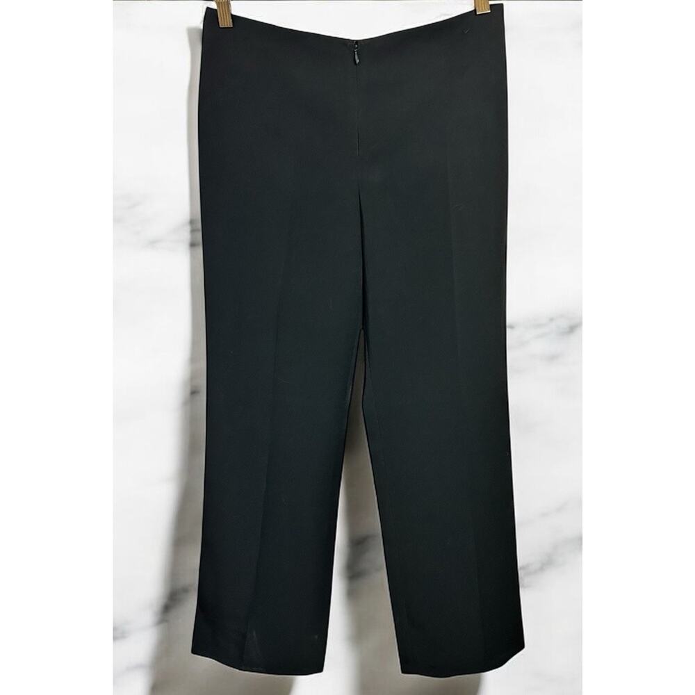 Peace of Cloth Center Concealed Zip Straight Leg Pants Sz 4 High-Rise Minimalist